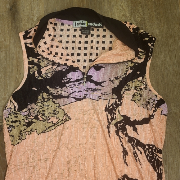 Jamie Sadock Sleeveless Golf Shirt Size Small - Picture 4 of 8